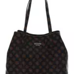 Guess Vikky Tote, Bag Women, Brun, Taille Unique