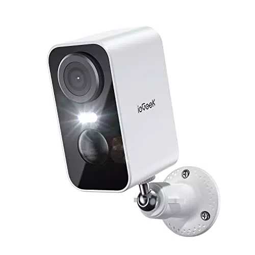 ieGeek 2K Caméra Surveillance WiFi Exterieure sans Fil Batterie