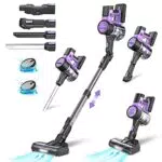 INSE Aspirateur Balai sans Fil, 30Kpa 350W Aspirateur sans Fil Puissant