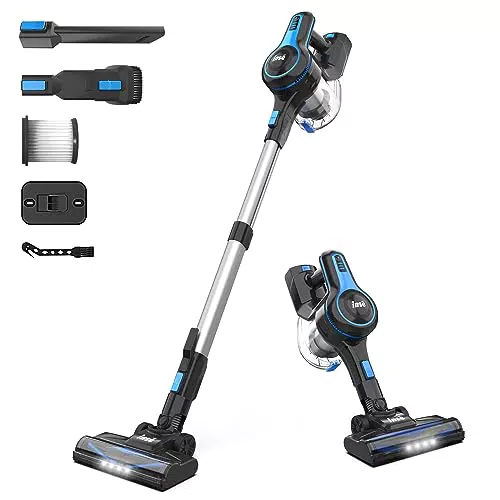 INSE Aspirateur Balai sans Fil Puissant 20000pa, Aspirateur sans Fil