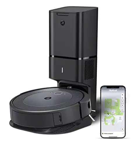 iRobot Roomba i3+ - Aspirateur Robot connecté WiFi - Cartographie Intelligente - Nettoyage par pièce avec système d'autovidage - 2 extracteurs en Caoutchouc multisurfaces - Idéal pour Animaux