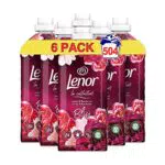 Lenor Adoucissant 6x84 Lavages, Jasmin et rose de mai