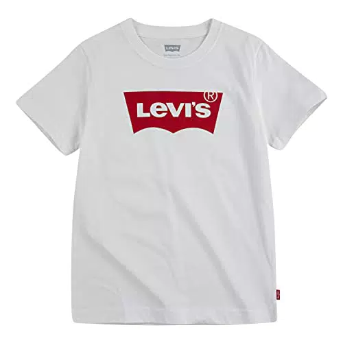 Levi's Kids S/S Batwing Tee Bébé Garçon Blanc 18 Mois