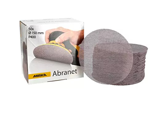 Mirka Disque Abranet Ø150 mm Mirka - Boite de 50 - Grain 400-5424105041