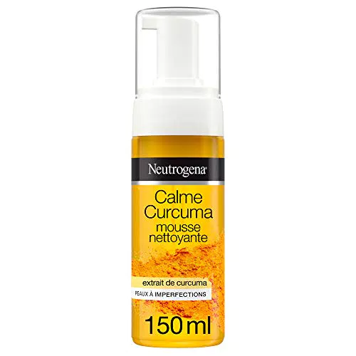 Neutrogena Nettoyante Mousse, Calme Curcuma pour Peaux a Imperfections