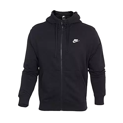 Nike Club Sweat à Capuche Black/Black/White M