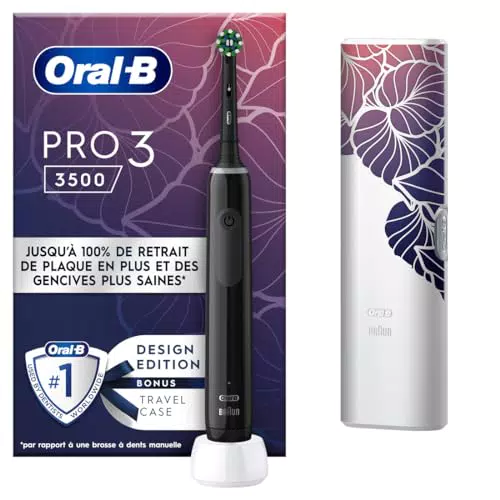 Oral-B Pro 3 3500 Brosse À Dents Électrique Noire