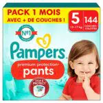 Pampers Couches-Culottes Premium Protection Pants Taille 5