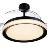 Philips Bliss plafonnier ventilateur LED 28W+35W, Black