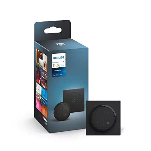 Philips Hue bouton télécommande Tap Dial Switch, noir