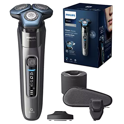 Philips Shaver Series 7000, Rasoir Électrique Humide et Sec avec SkinIQ Technologie