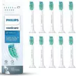 Philips Sonicare Lot de 10 têtes de brosses à dents électriques soniques ProResults Standard