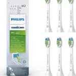 Philips Sonicare Lot de 6 têtes de brosses à dents électriques soniques W2 Optimal White pour des dents plus blanches
