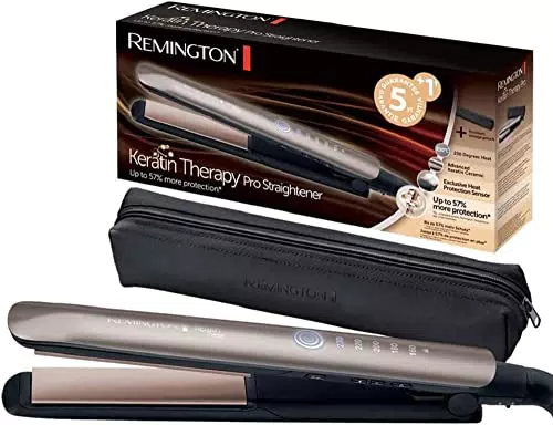 Remington Lisseur Cheveux Keratin Therapy Fer à lisser S8593