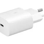 Samsung Chargeur rapide USB Type-C 25 W Blanc Taille unique