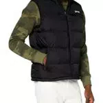 Schott NYC UTAHV Jacket Mixte, Noir, XL