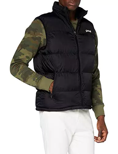 Schott NYC UTAHV Jacket Mixte, Noir, XL