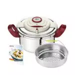 Seb Clipso+ Precision Cocotte-Minute 6 L, Autocuiseur inox