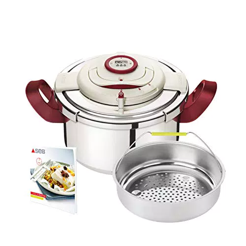 Seb Clipso+ Precision Cocotte-Minute 6 L, Autocuiseur inox