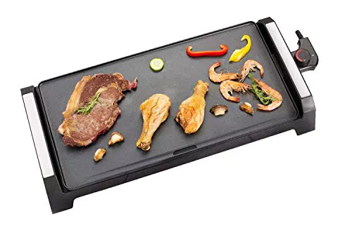 Senya SYCK-G021 Plancha électrique XL 6 à 8 Personnes Plancha Time