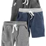 Simple Joys by Carter's Short en Maille Garçon, Lot de 3