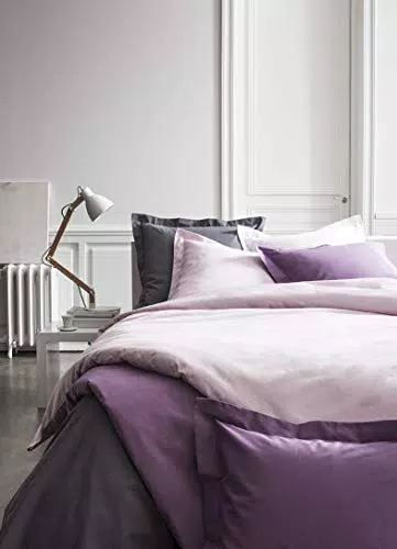 Today 017133 Premium Drap Housse Percale Coton Violine 160 x 200 cm