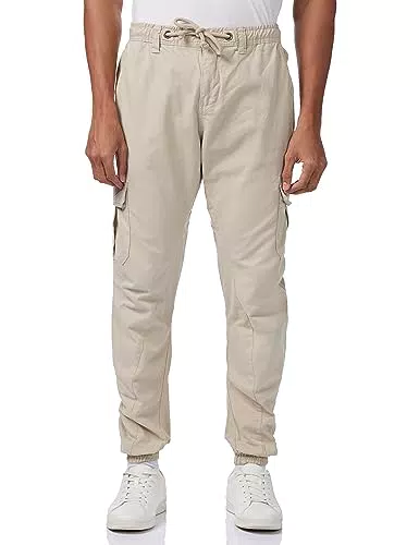 Urban Classics Cargo Jogging Pants Pantalon, Sable, XXXXL Homme