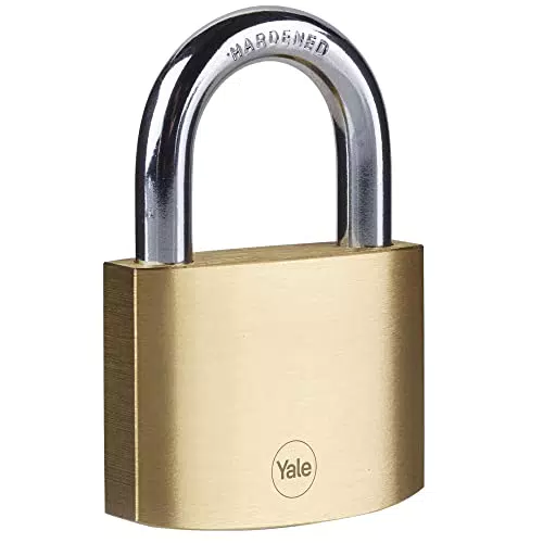 Yale Cadenas laiton 60 mm - Y110B/60/132/1 - Anse acier cémenté