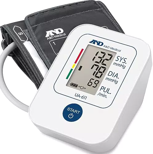 A&D Medical Tensiomètre, Tensiomètre Bras Électronique avec Détection D'arythmie