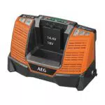 AEG Chargeur de batterie 14 à 18 V Avec indicateur de niveau de charge Pour batterie Pro Li-ion - BL1418