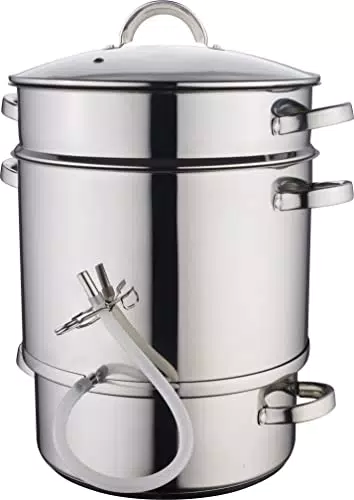 Baumalu 342711 Extracteur de Jus 28 cm en Acier Inoxydable