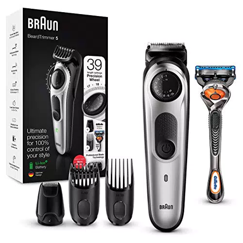 Braun 5 Tondeuse Électrique Homme Cheveux Et Barbe