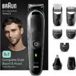 Braun Tondeuse Tout-En-Un Series 3 MGK3441, 8-En-1, Kit Pour Barbe