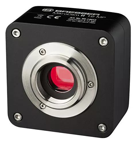 Bresser Mikrocam II 12 MP Caméra microscope USB 3.0 haut de gamme  Noir