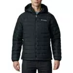 Columbia Powder Lite Hooded Veste Homme Noir FR : S