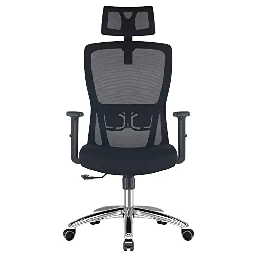 Durrafy Chaise Bureau Ergonomique, Chaise de Bureau avec Roullettes