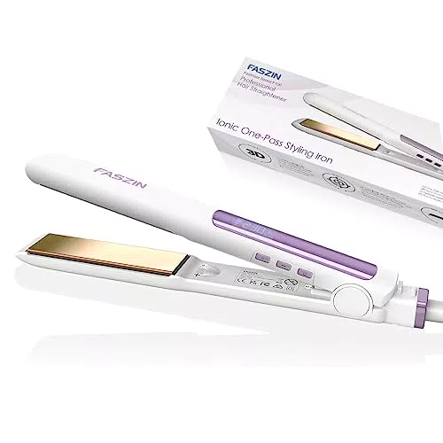 Faszin Fer à Lisser Chauffante Rapide avec Titanium