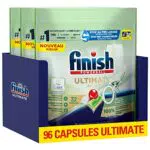 Finish Pastilles Lave-Vaisselle Powerball Ultimate All in One 0% - 96 Tablettes Lave-Vaisselle