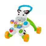 Fisher-Price Mon Trotteur Zèbre Parlant français pour apprendre à bébé à marcher