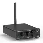 Fosi Audio BT10A Pouvoir Amplificateur Stéréo Amp Bluetooth 5.0 Classe D 2 Canaux Mini Amplificateur Hi-Fi Intégré Pour Haut Parleurs Domestiques 50W x 2 TPA3116