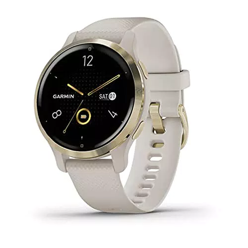 Garmin Venu 2S - Montre connectée GPS multisports avec écran AMOLED
