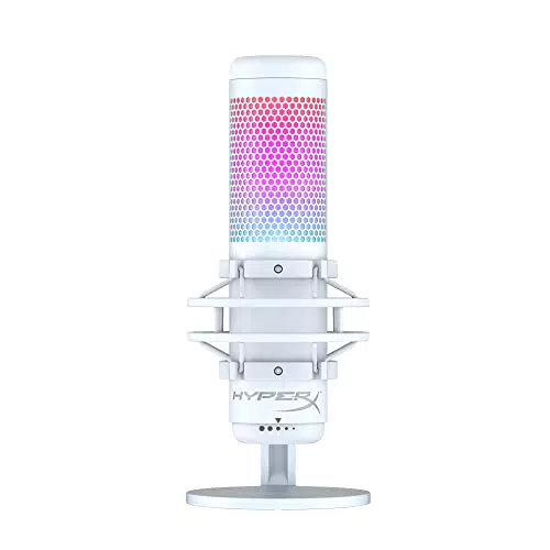 HyperX QuadCast S Micro USB à condensateur RGB pour PC
