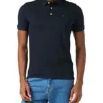 Jack & Jones Jjepaulos Polo SS Noos, Bleu Marine, S Homme
