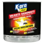 Kapo Fumigateur Total - Idéal pour Eliminer Tous les Insectes - Idéal pour Traiter les Volumes Infestés- Détruit Radicalement - Effet Radical et Longue Durée - pour 130m3