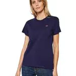 Levi's Perfect Tee T-Shirt Femme, See Captain Blue, M