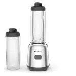 Moulinex Blender mixeur, 300 W, 2 bouteilles à emporter en Tritan