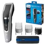 Philips Hair Clipper Série 5000, Tondeuse à Cheveux Lavable avec Technologie Trim-n-Flow Pro