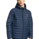 Quiksilver Homme Scaly Hood Coupe vent, Bleu, L EU