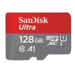 SanDisk 128 Go Ultra microSDXC UHS-I Carte + Adaptateur SD