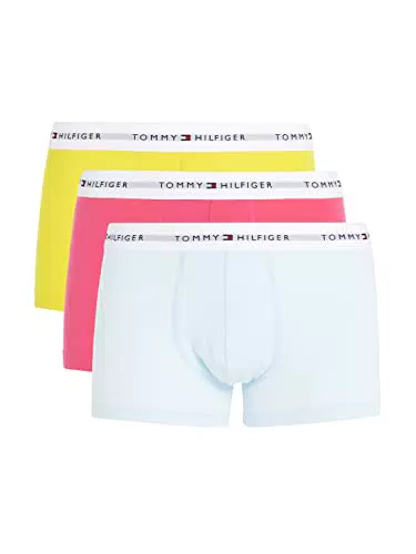 Tommy Hilfiger Boxer Homme Lot de 3 Slip Homme Sous-Vêtement